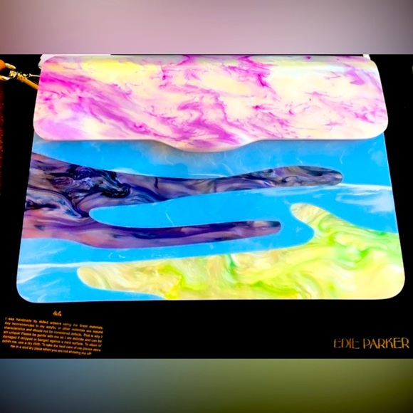 Edie Parker abstract sunrise NWT - Picture 1 of 7